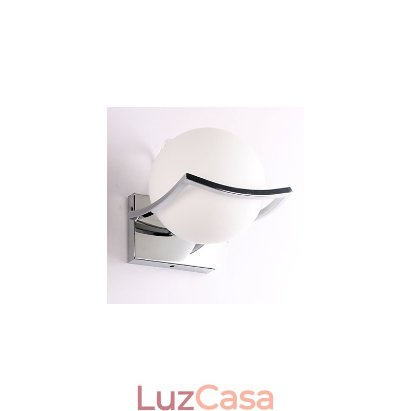 Apliques de parede de vidro Moderno Contemporâneo Metal
