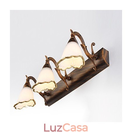 Arandelas de parede Iluminação de banheiro Luzes de parede de leitura Mini estilo rústico Lodge Metal Arandelas de parede Iluminação de banheiro Luzes de parede de leitura Mini estilo rústico Lodge Metal