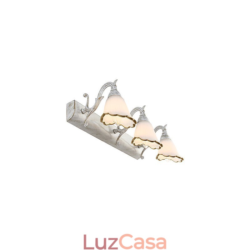 Arandelas de parede Iluminação de banheiro Luzes de parede de leitura Mini estilo rústico Lodge Metal