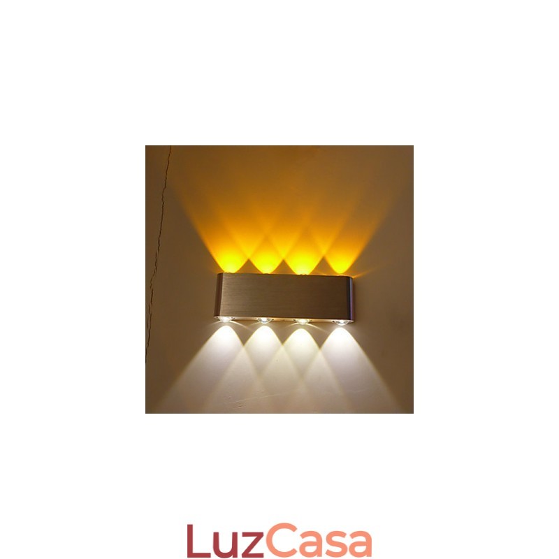 Lâmpada Multi T Temperatura de Cor Modelo de Barra Criativa Arandelas de Parede Metal 85 265V