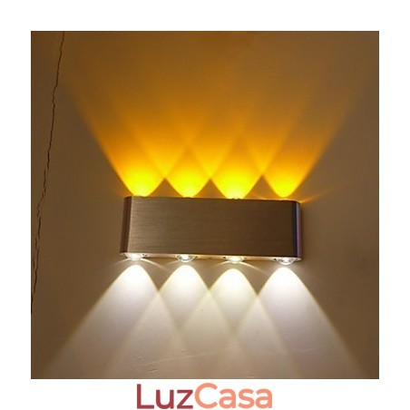 Lâmpada Multi T Temperatura de Cor Modelo de Barra Criativa Arandelas de Parede Metal 85 265V