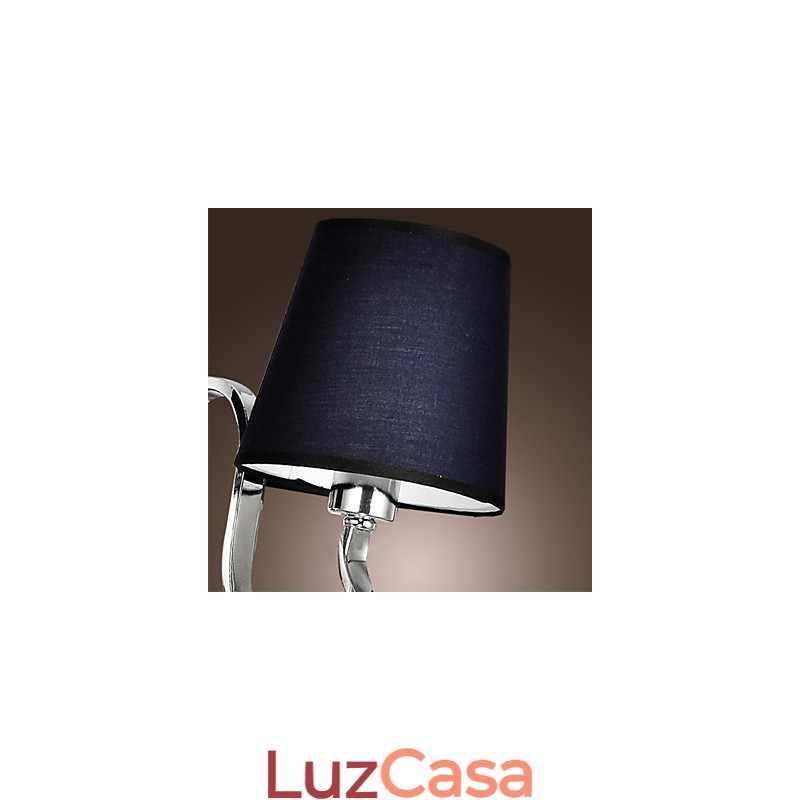 Apliques de parede de cristal Metal clássico tradicional