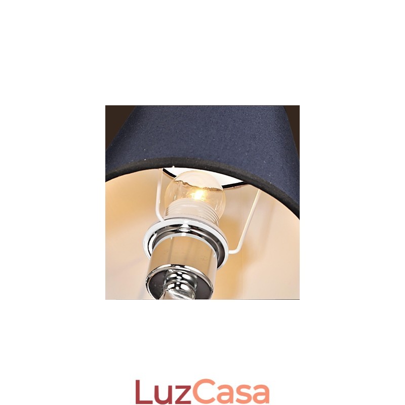 Apliques de parede de cristal Metal clássico tradicional