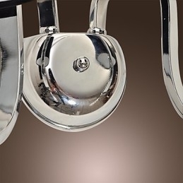 Apliques de parede de cristal Metal clássico tradicional