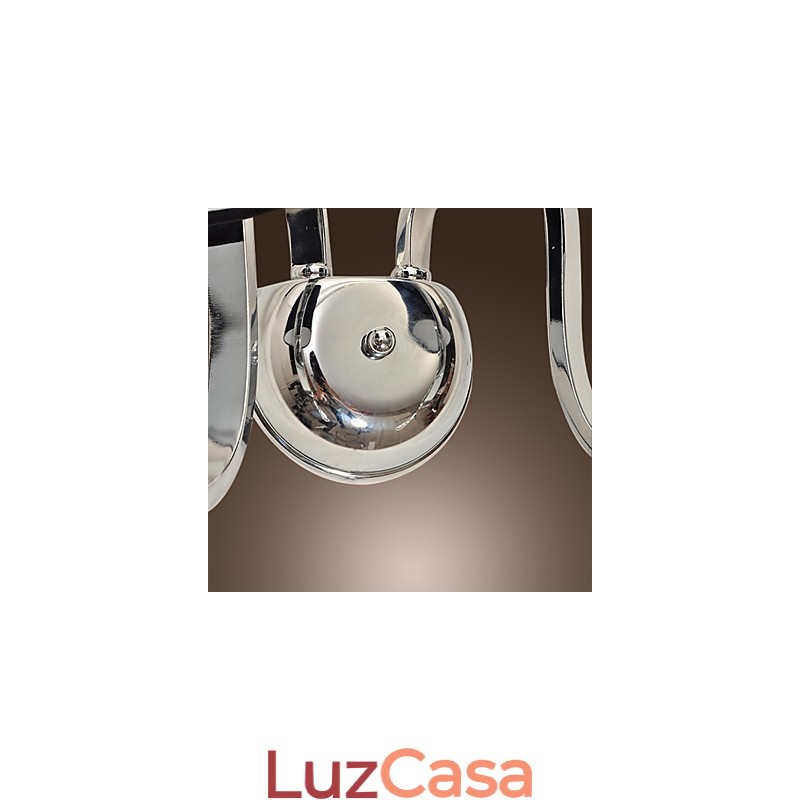 Apliques de parede de cristal Metal clássico tradicional