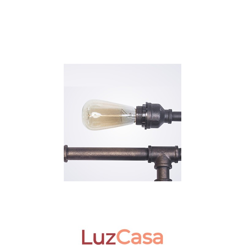Luminária de parede industrial vintage, banheiro, cozinha, tubo de jantar, luz edison, luxo, sala de jantar, arandelas, lamparas fj db2 014a0