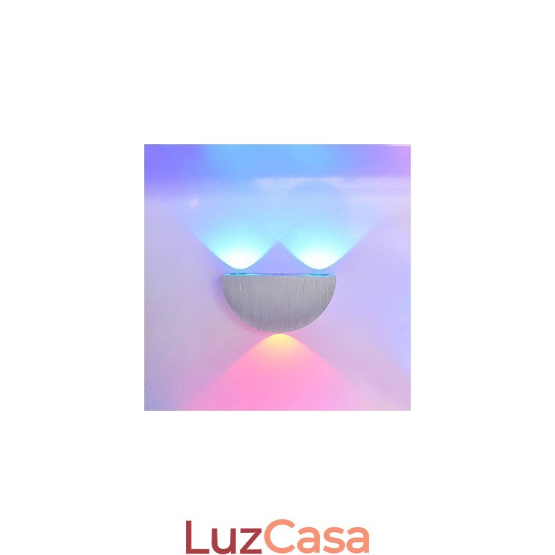 Mini Estilo Flush Mount Wall Lights Moderno Contemporâneo Metal
