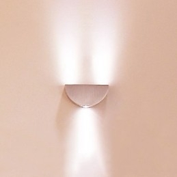 Mini Estilo Flush Mount Wall Lights Moderno Contemporâneo Metal