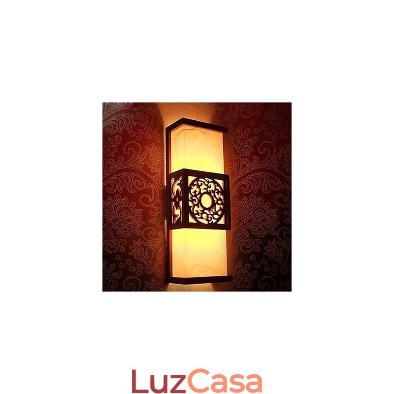 Luminária de parede clássica em pele de carneiro Archaize Corridor Corridor