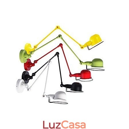 Luzes de braço oscilante modernas e contemporâneas de metal Luzes de braço oscilante modernas e contemporâneas de metal