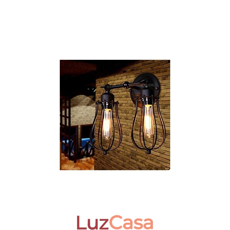 Luminária de parede Township Double Grapefruit