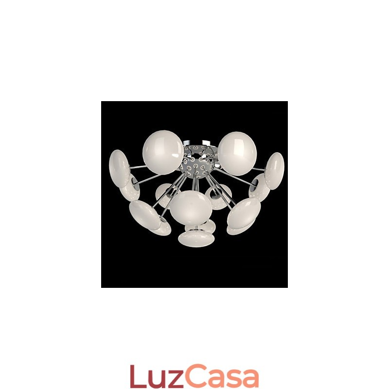 ModernYestaurant Lâmpada Simples Circular Vidro Arte Pendente Lâmpada Estilo Europeu