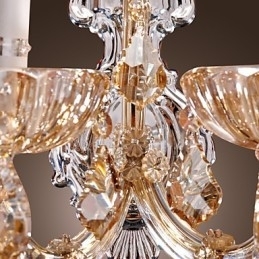 Elegante Luminária de Parede de Cristal com 2 Luzes