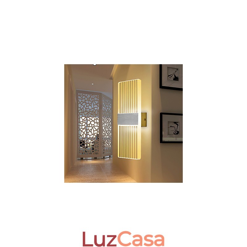 Luminária de parede criativa, simples, moderna e moderna