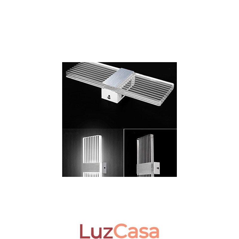 Luminária de parede criativa, simples, moderna e moderna