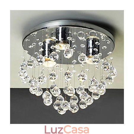 Mini estilo moderno e contemporâneo de cristal galvanizado embutido Mini estilo moderno e contemporâneo de cristal galvanizado embutido