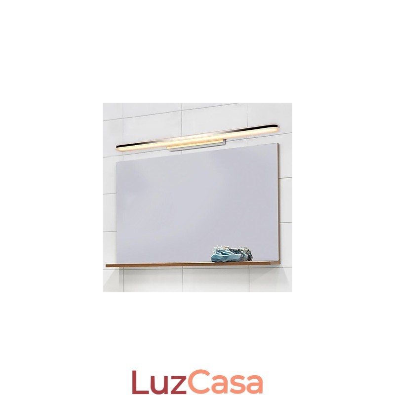 Apliques de parede Iluminação de banheiro Luzes de parede de leitura Mini estilo moderno contemporâneo Metal