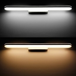 Apliques de parede Iluminação de banheiro Luzes de parede de leitura Mini estilo moderno contemporâneo Metal