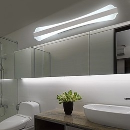 Apliques de parede Iluminação de banheiro Moderno Contemporâneo PVC