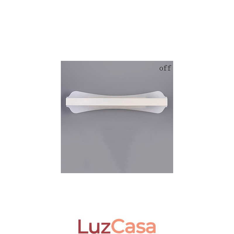 Apliques de parede Iluminação de banheiro Moderno Contemporâneo PVC