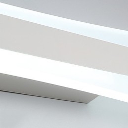 Apliques de parede Iluminação de banheiro Moderno Contemporâneo PVC