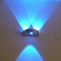 Luminária de parede meio mês Modelo de bar criativo Arandelas de parede Moderno Contemporâneo Metal