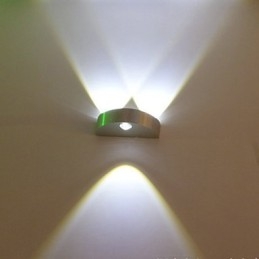 Luminária de parede meio mês Modelo de bar criativo Arandelas de parede Moderno Contemporâneo Metal