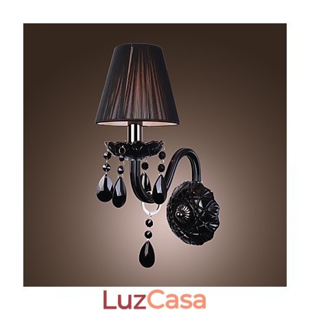 Luzes de parede de cristal de vela vidro contemporâneo moderno Luzes de parede de cristal de vela vidro contemporâneo moderno