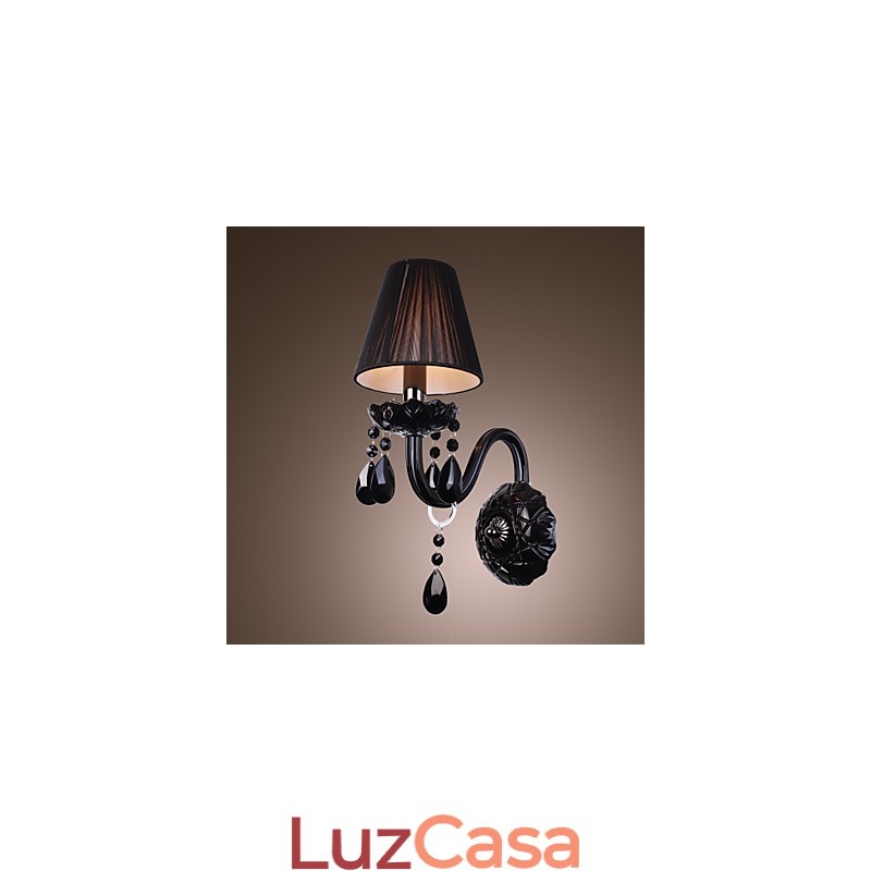 Luzes de parede de cristal de vela vidro contemporâneo moderno