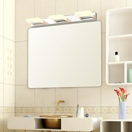 Luminária Espelho Aço Inox e Acrílico