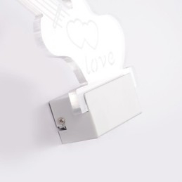 Luminária de parede acrílica PVC Luminária moderna contemporânea Metal