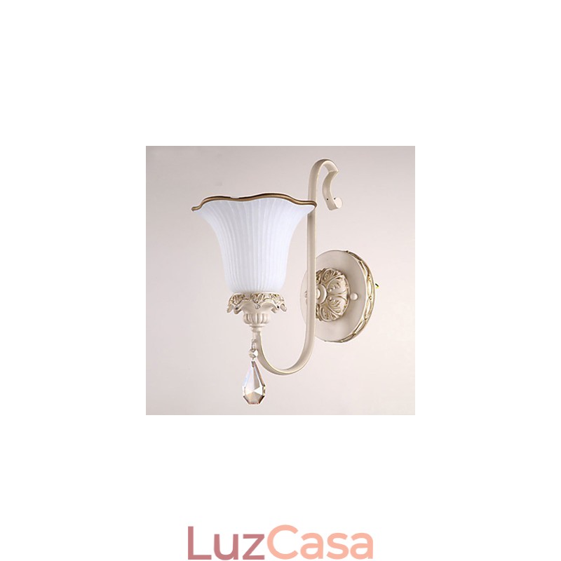 Europa Tipo Restaurando Formas Antigas Ferro Forjado Quarto Lâmpada de Parede Luz