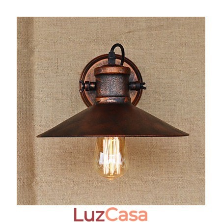 Loft industrial Armazém Sala de estar criativa Varanda Vento Ferruginoso Nostalgic Retro Pastoral Escadaria Luminária de parede Loft industrial Armazém Sala de estar criativa Varanda Vento Ferruginoso Nostalgic Retro Pastoral Escadaria Luminária de parede