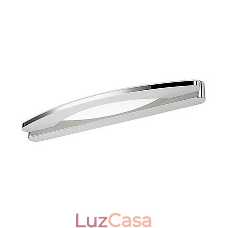 Iluminação moderna para banheiro Luminária de parede contemporânea em metal Iluminação moderna para banheiro Luminária de parede contemporânea em metal