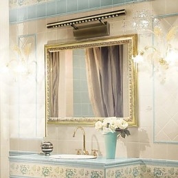 Iluminação de banheiro Wall Washers Luzes de parede de leitura Mini Style Country Metal