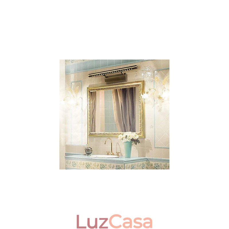 Iluminação de banheiro Wall Washers Luzes de parede de leitura Mini Style Country Metal