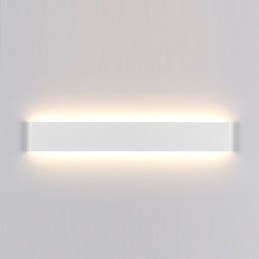 Apliques de parede modernos Luz Interior Preto Branco 72cm