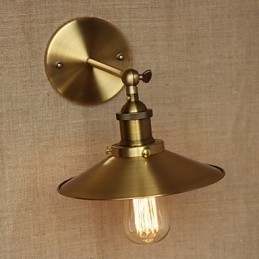Estilo Industrial Minimalista Villa Retro Cobre Guarda-chuvas Decorativos Em Frente À Parede Do Corredor Da Igreja