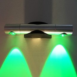 Mini Estilo Flush Mount Wall Lights Moderno Contemporâneo Madeira Bambu