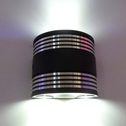 Mini Estilo Flush Mount Wall Lights Moderno Contemporâneo Metal