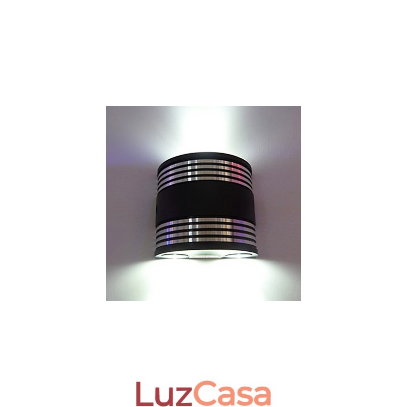 Mini Estilo Flush Mount Wall Lights Moderno Contemporâneo Metal