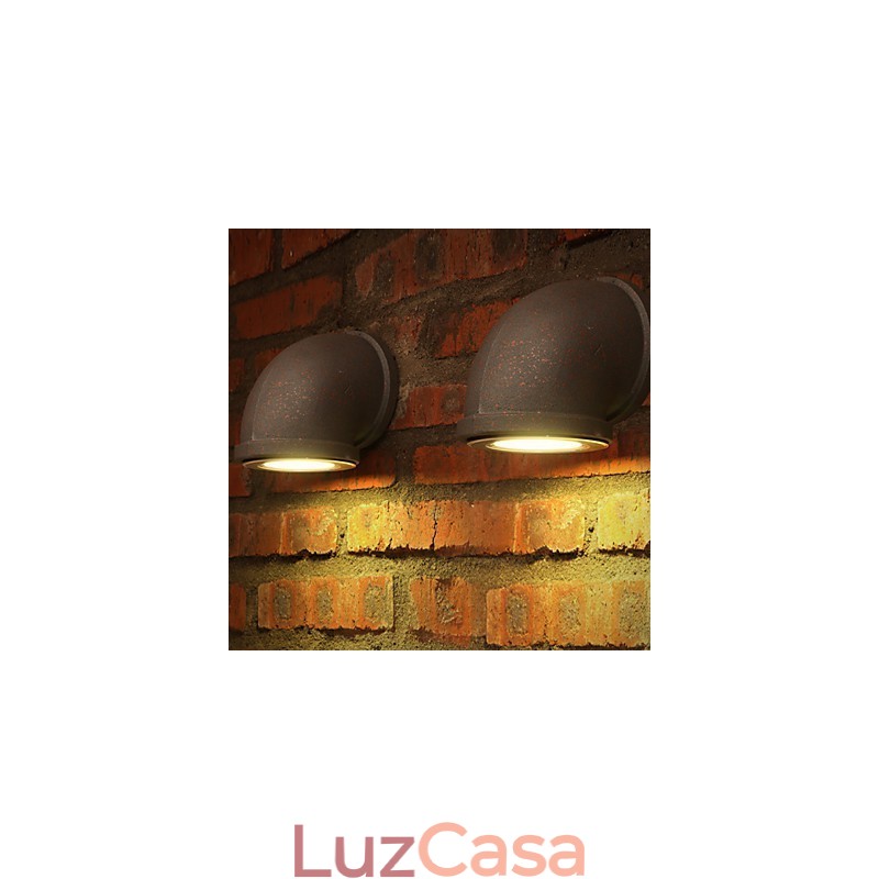 Loft Personalidade Criativa Retro Rural Water Pipe Lâmpada de Parede Luzes