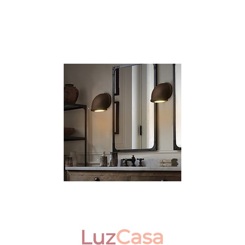Loft Personalidade Criativa Retro Rural Water Pipe Lâmpada de Parede Luzes