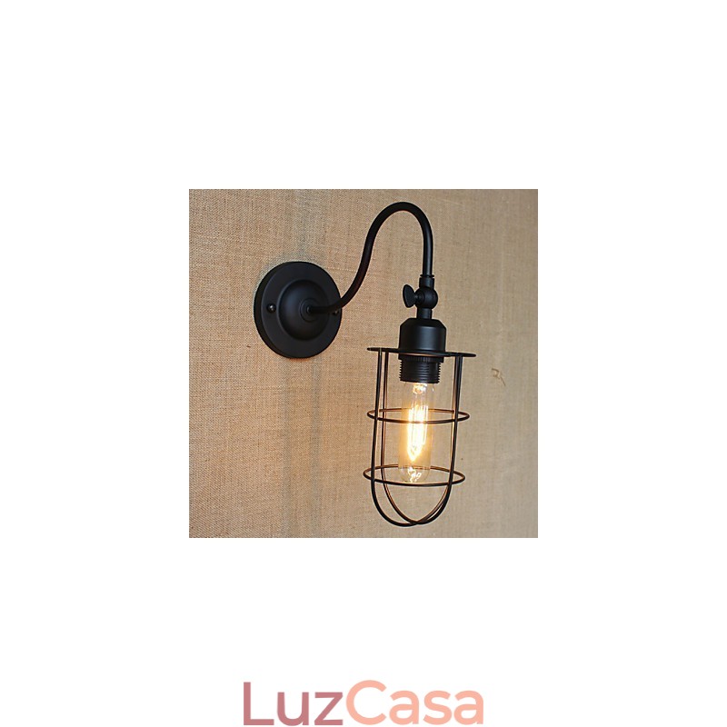 Aplique de parede decorativo americano country