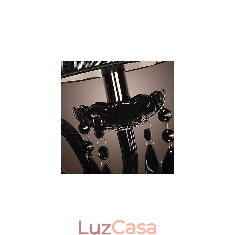 Luzes de parede de cristal de vela vidro contemporâneo moderno
