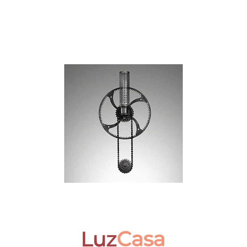 Luminária de parede Grand Mercure Mount Loft Steampunk Nordic American Warehouse Retro Industrial Gear Luminária de parede