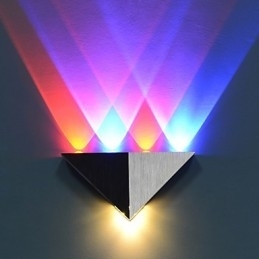Luminárias de parede embutidas modernas contemporâneas de metal