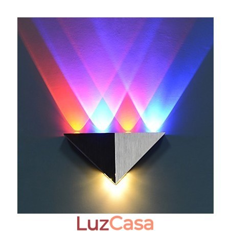Luminárias de parede embutidas modernas contemporâneas de metal Luminárias de parede embutidas modernas contemporâneas de metal