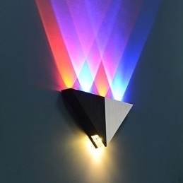 Luminárias de parede embutidas modernas contemporâneas de metal