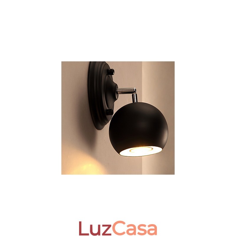 Luminária de parede de ferro forjado criativa Loft Restaurando luzes de maneiras antigas